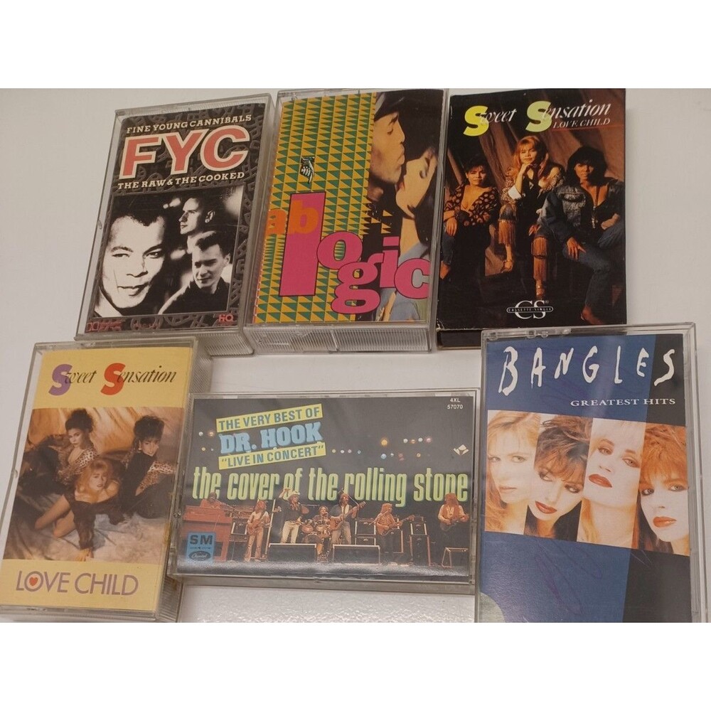 Lot Of Six (6) Different Artists & Groups ab Logic Sweet Sensation FYC ETC
